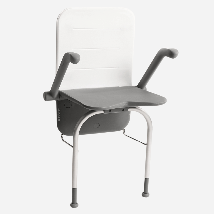 Etac Relax Fixed, Folding Shower Seat - NextGen HME