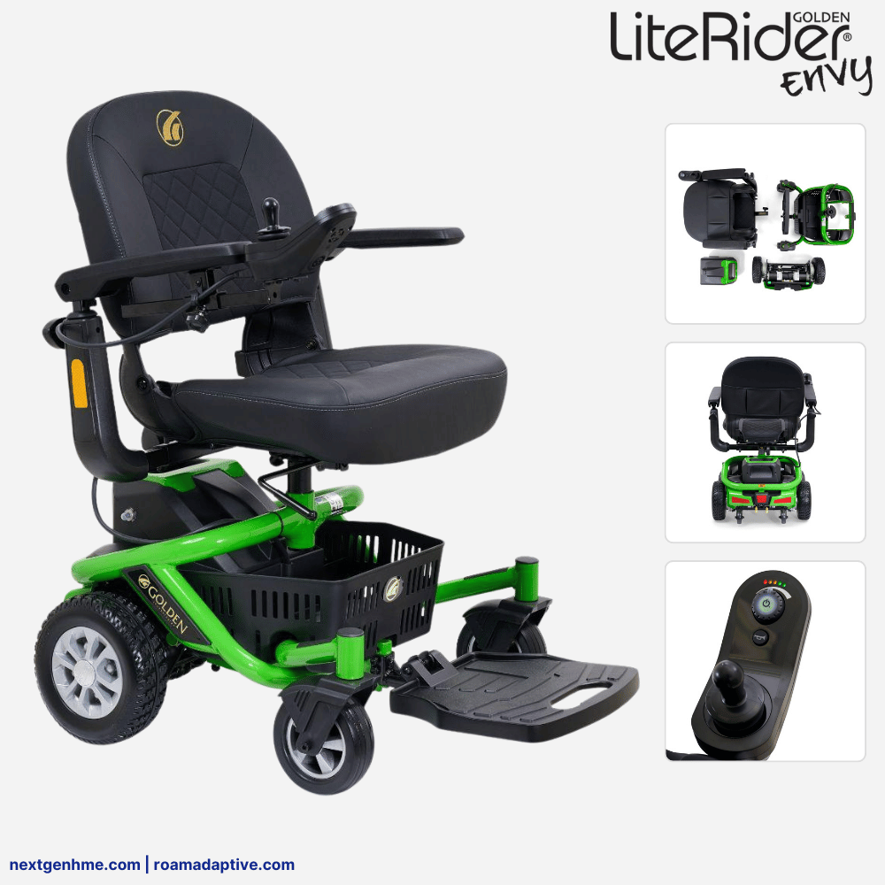 Golden LiteRider Envy Portable Power Wheelchair - NextGen HME