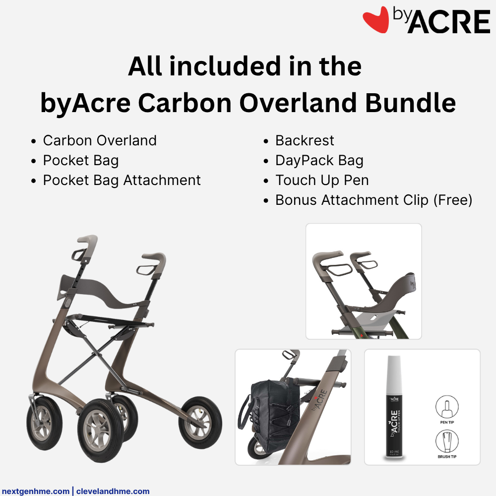ByAcre Carbon Overland Bundle: Backrest, Daypack, Touch Up Pen