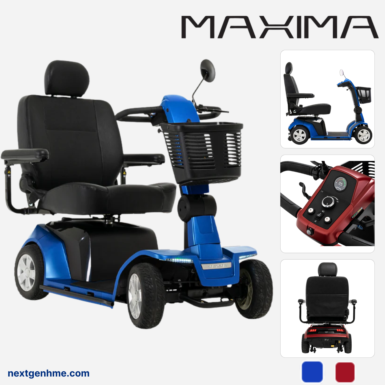 Pride Maxima 4 Wheel Power Scooter