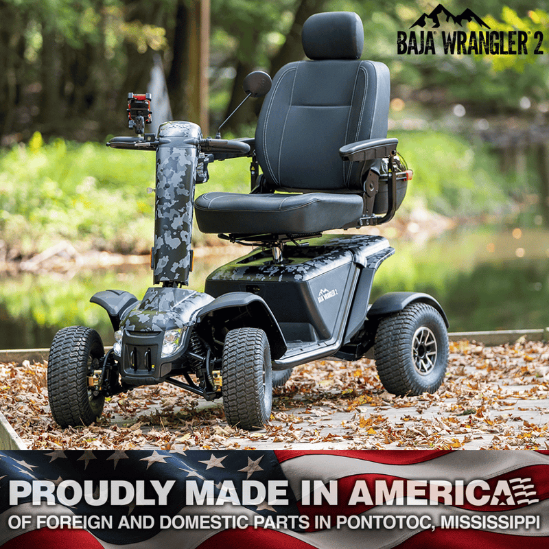 Baja Wrangler 2 Off Road Power Scooter - NextGen HME