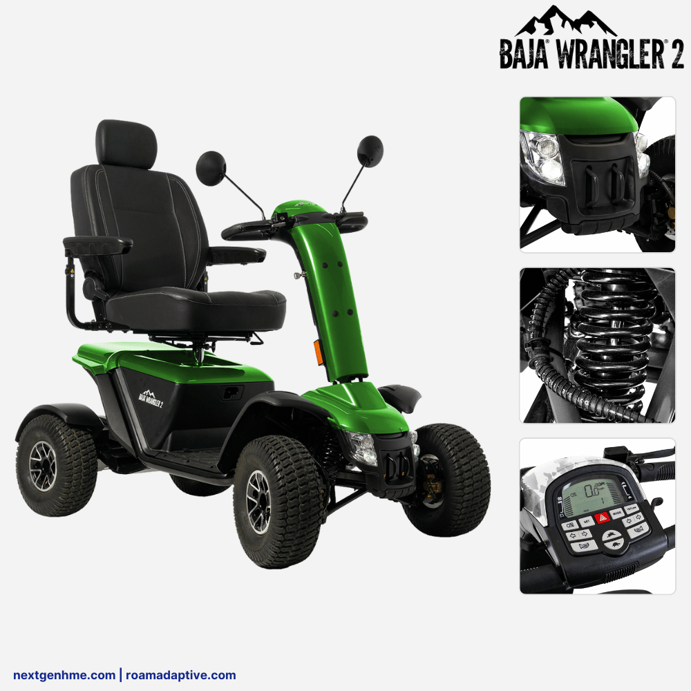 Baja Wrangler 2 Off Road Power Scooter
