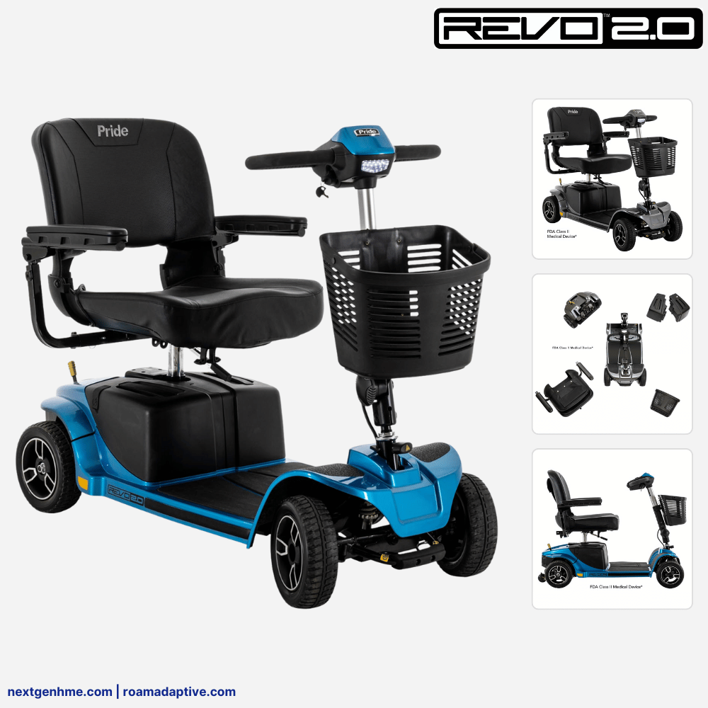 Revo 2.0 4-Wheel Power Scooter - NextGen HME