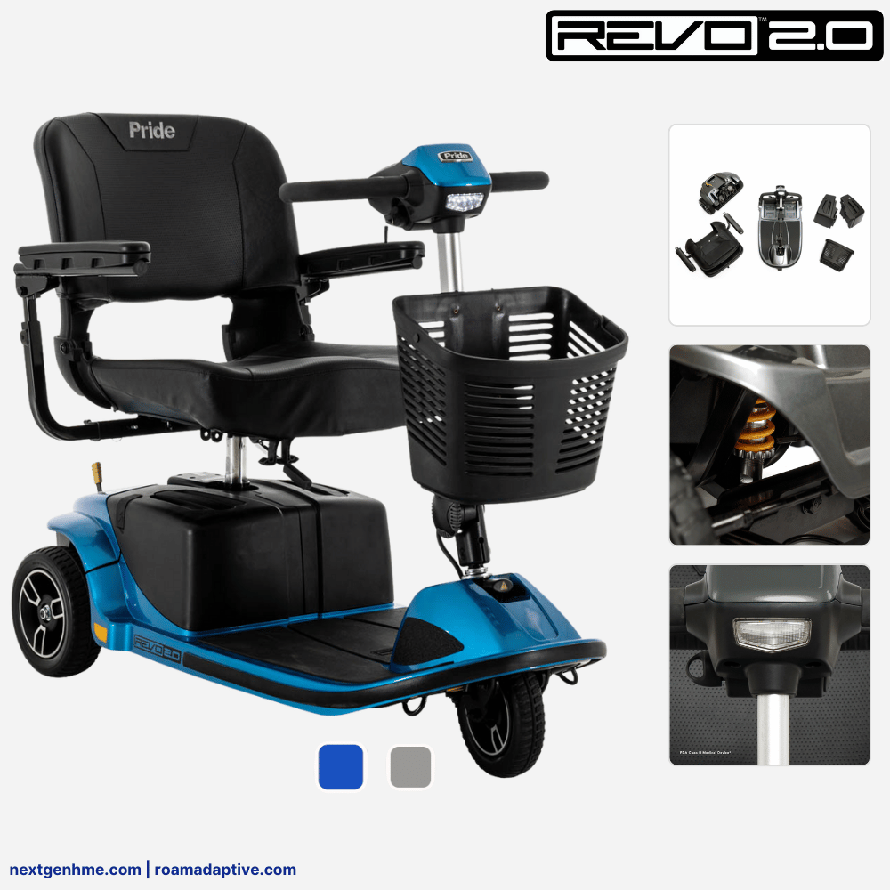 Revo 2.0 3 Wheel Scooter - NextGen HME