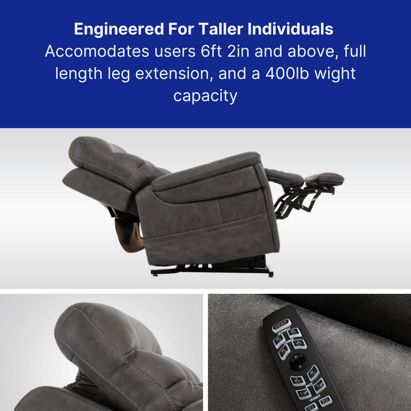 Pride Mobility VivaLift Radiance Tall 400 lbs Capacity Lift Chair - NextGen HME