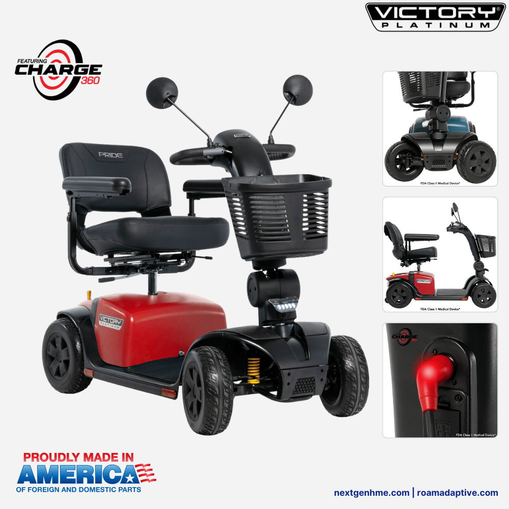 Pride Victory Platinum Power Scooter - NextGen HME